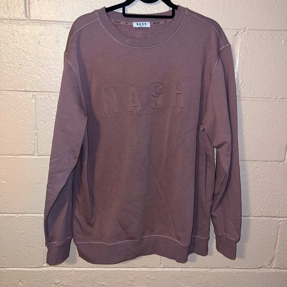 NASH Men's Mauve Sweater